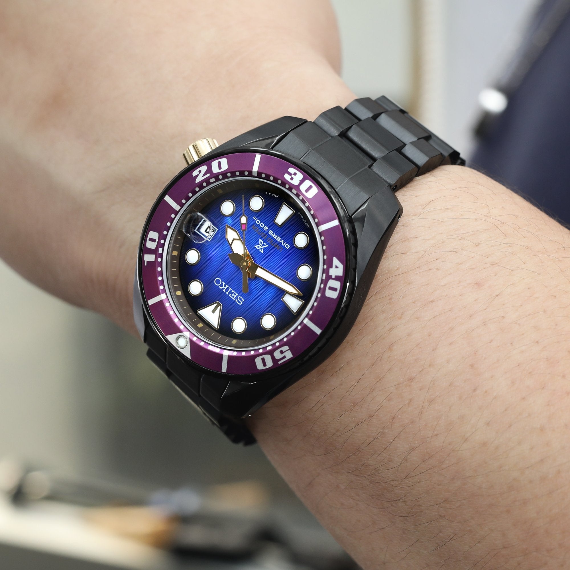 Seiko Sumo SPB055J Zimbe Limited Edition Series 4 Automatic Watch Strapcode Watch Bands