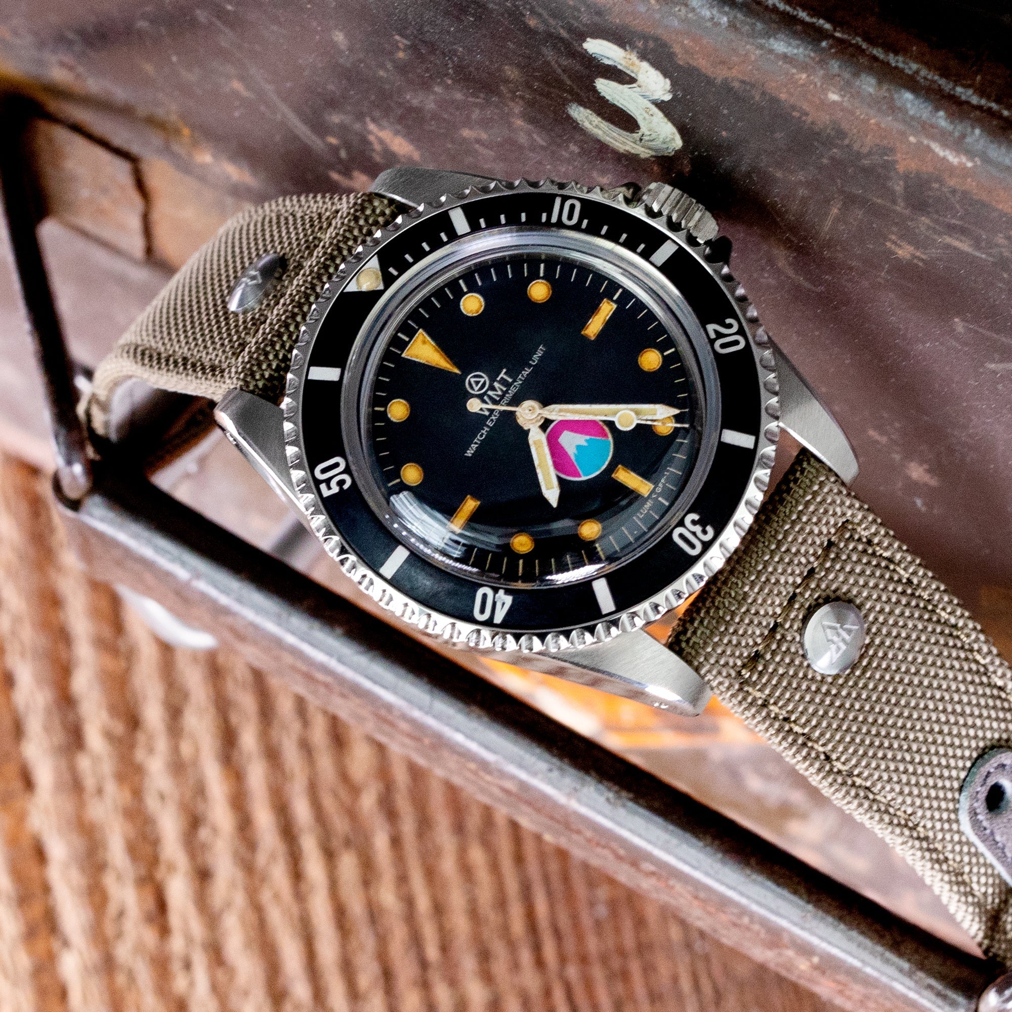 Royal Marine - Aged Fuji Version / ANZIANO Strapcode Watch Bands