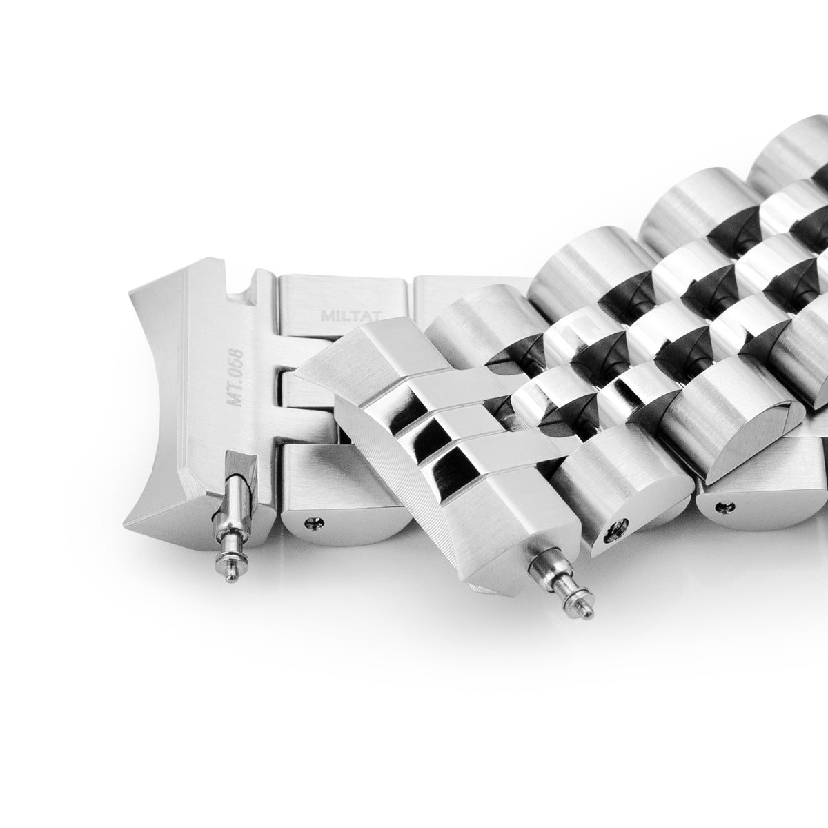 سوار ساعة أنغوس-جي لويس 20 مم لسيكو MM300 بروسبكس مارينماستر SBDX001 SBDX017 SBDX023، ستانلس ستيل - مصقول مع وسط لامع، مشبك V-Diver