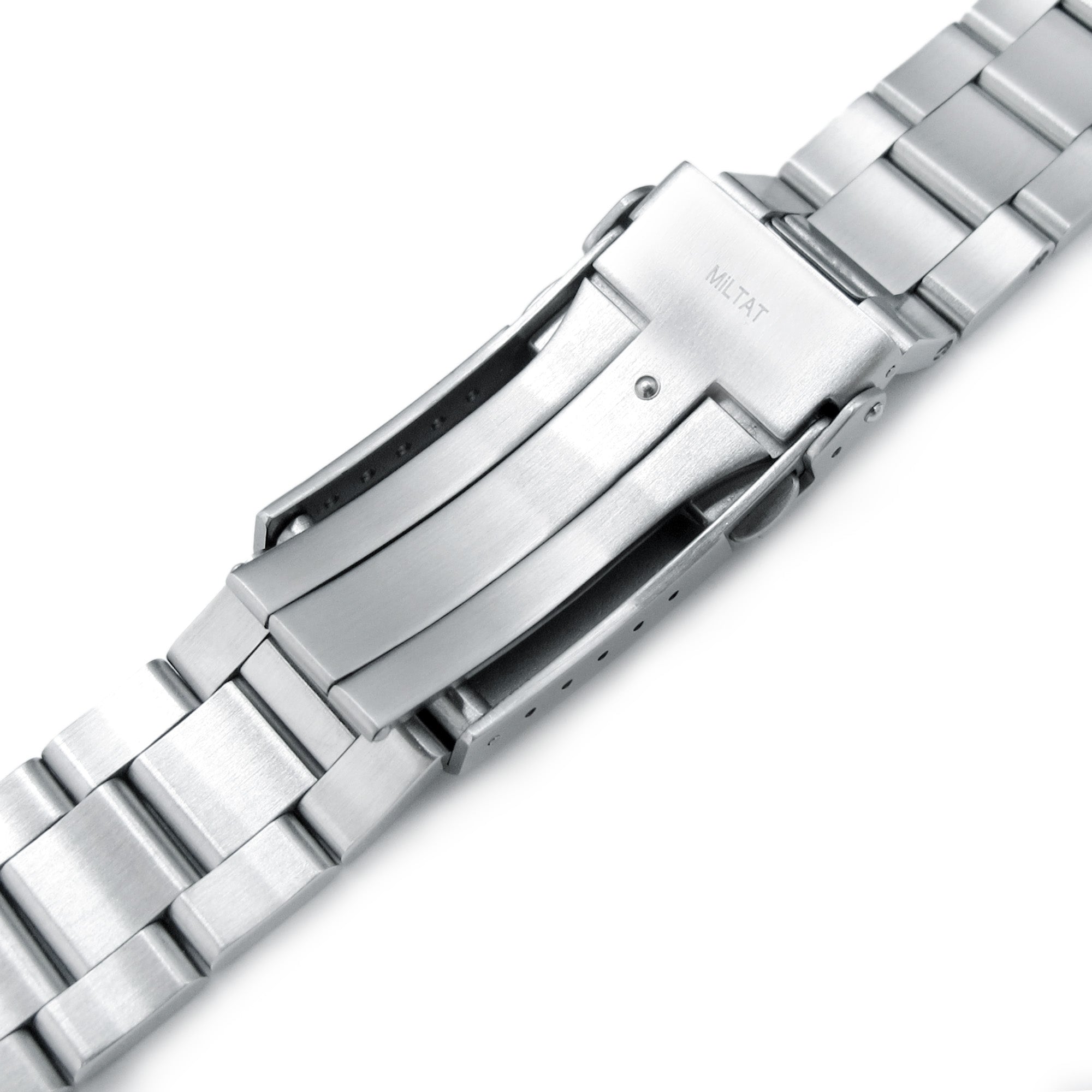 20mm Retro Razor 316L Stainless Steel Watch Bracelet for Seiko Baby MM 200 Brushed V-Clasp Strapcode Watch Bands