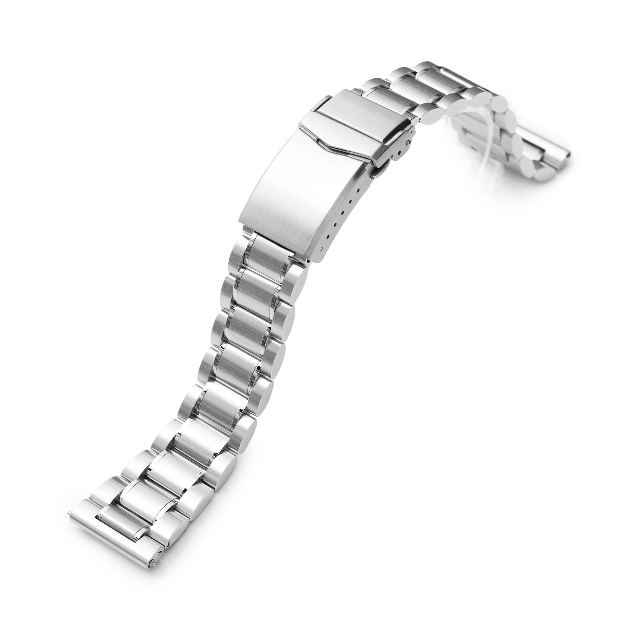 Entwine (PT) QR for Straight End Brushed and Polished Strapcode Watch Bands