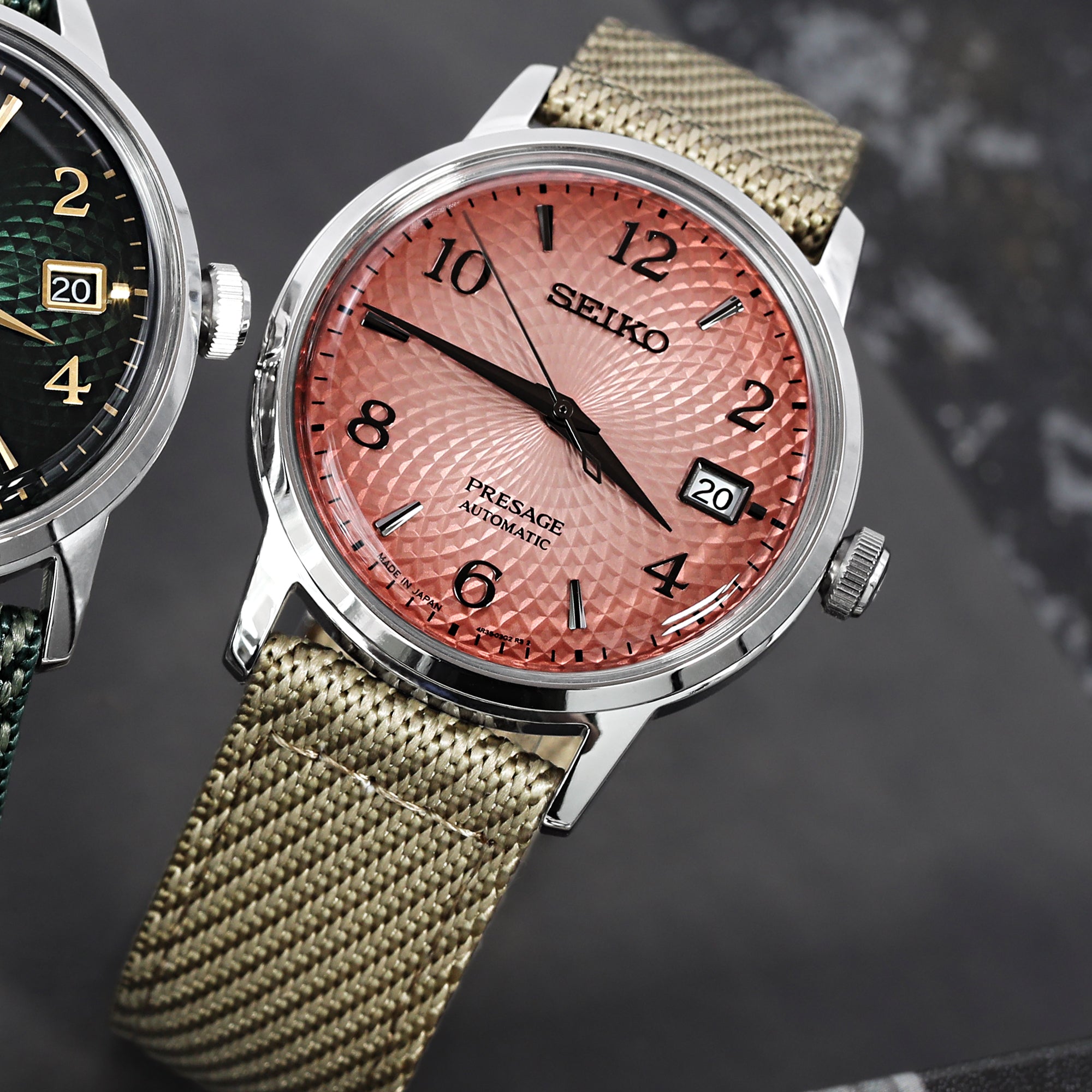 Seiko Presage Cocktail Time 2020 Limited Model SARY169, Strapcode watch bands