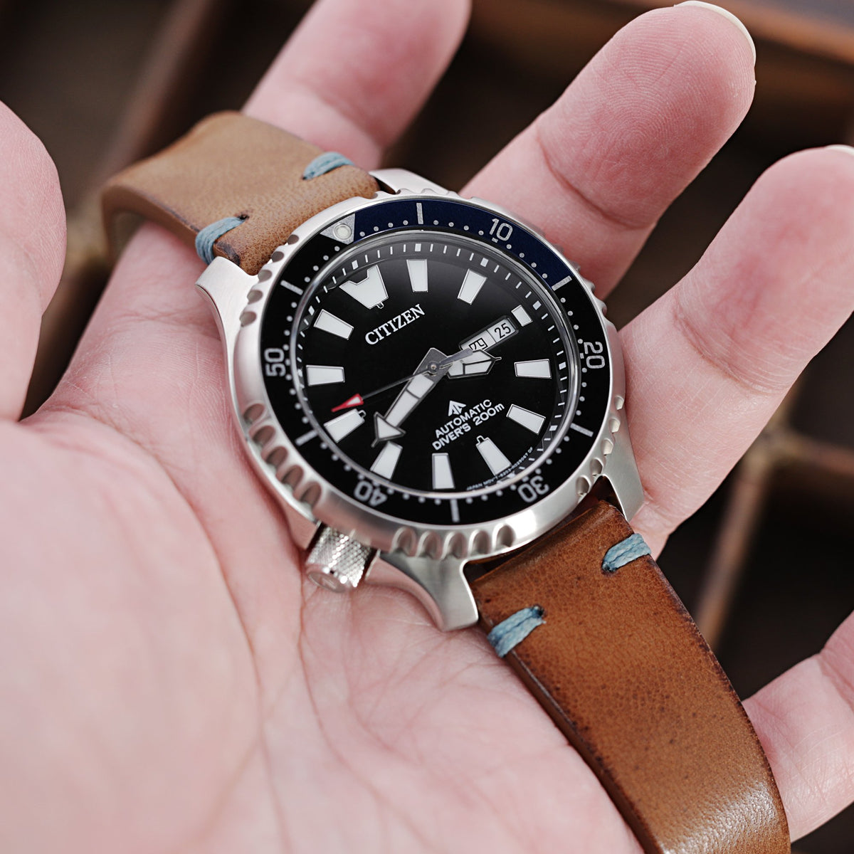 Citizen Promaster Fugu Asia Limited Diver&#39;s NY0111-11E Strapcode Watch Bands