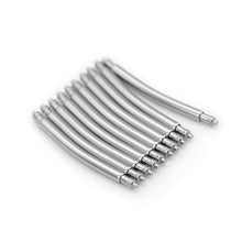 Barrette a molla curve 1,78mm per cinturini orologi 18mm 24mm (Confezione da 20)