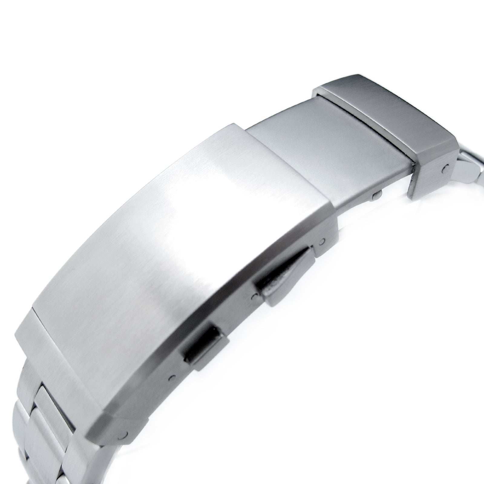 20mm Super-O Boyer Watch Bracelet for SEIKO Mid-size Diver SKX023, Ratchet Buckle, Brush Strapcode Watch Bands