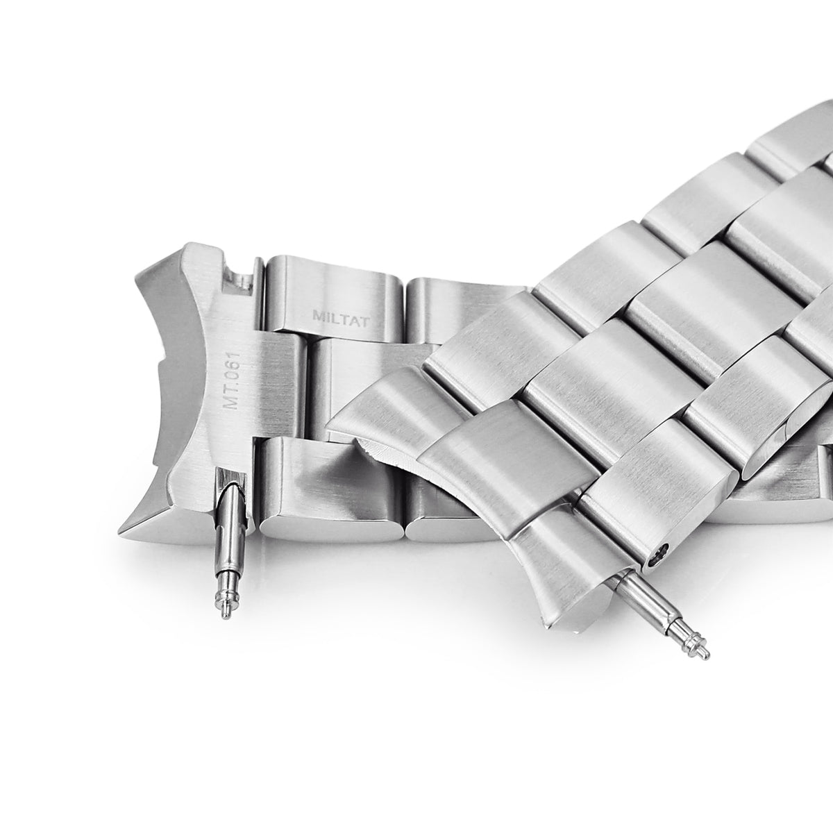 22mm Super-O Boyer 316L Stainless Steel Watch Band for Orient Mako II &amp; Ray II, SUB Clasp Strapcode Watch Bands