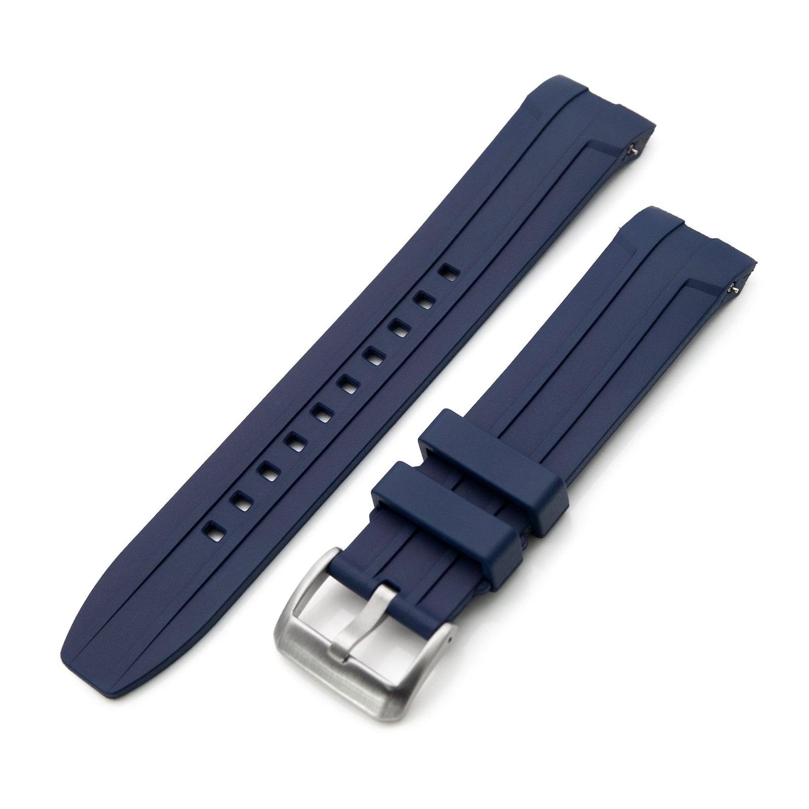StrapXPro Premium Series - LXH1C Rubber Strap for Longines Hydroconquest Conquest Series Navy Blue Strapcode Watch Bands
